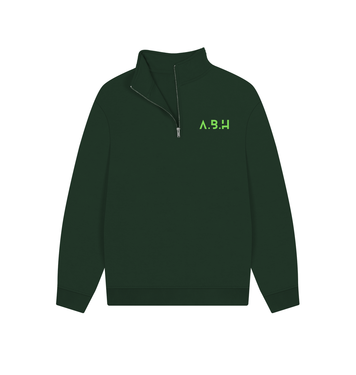 Evergreen Printed Sweater Front