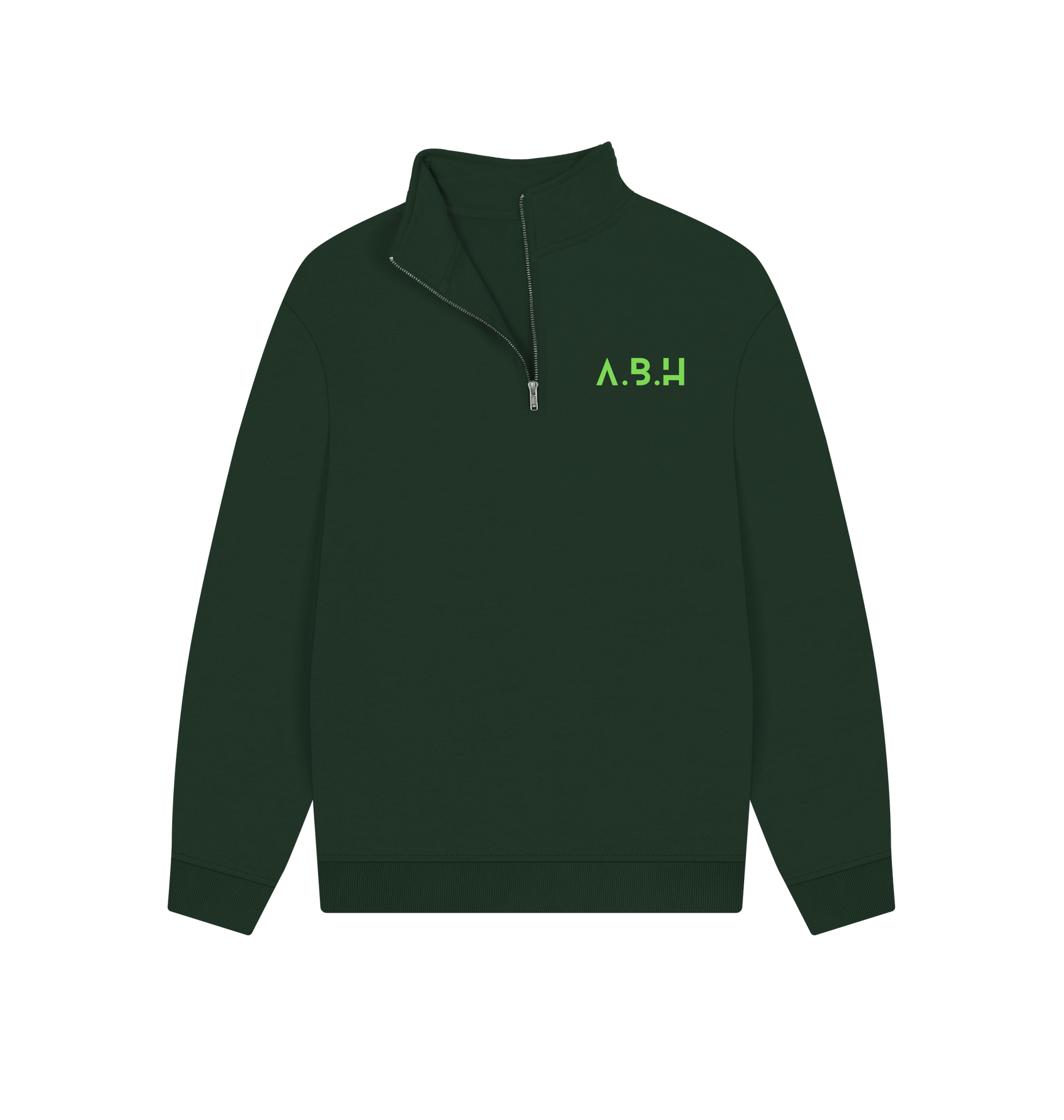 Evergreen Printed Sweater Front