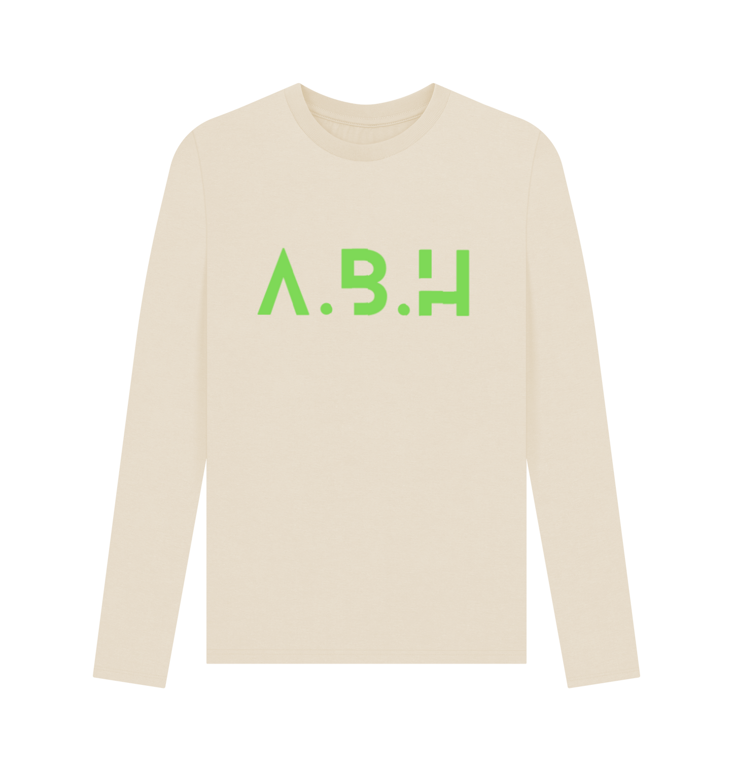 Oat Printed Long Sleeve T Shirt Front