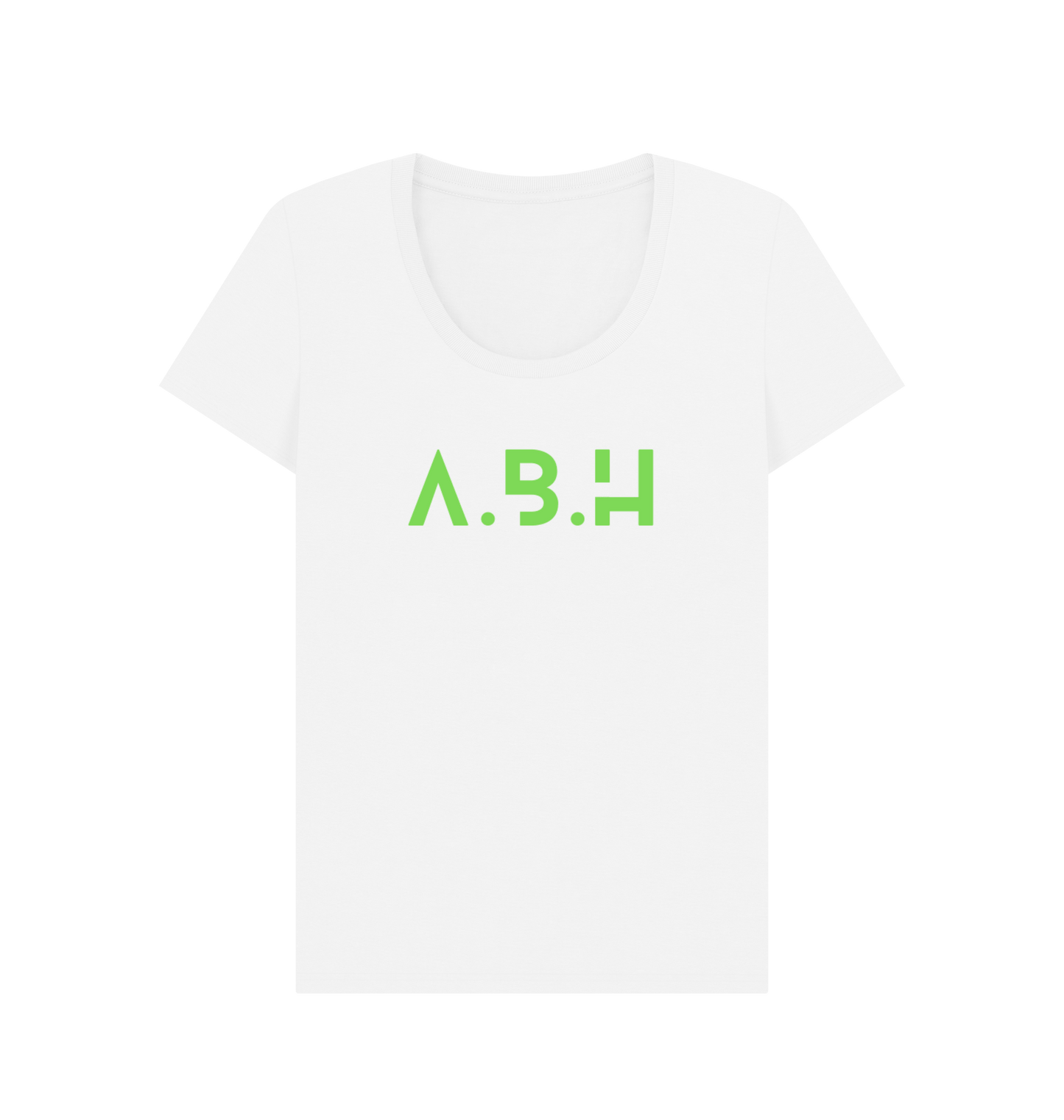 White Printed T-shirt Front