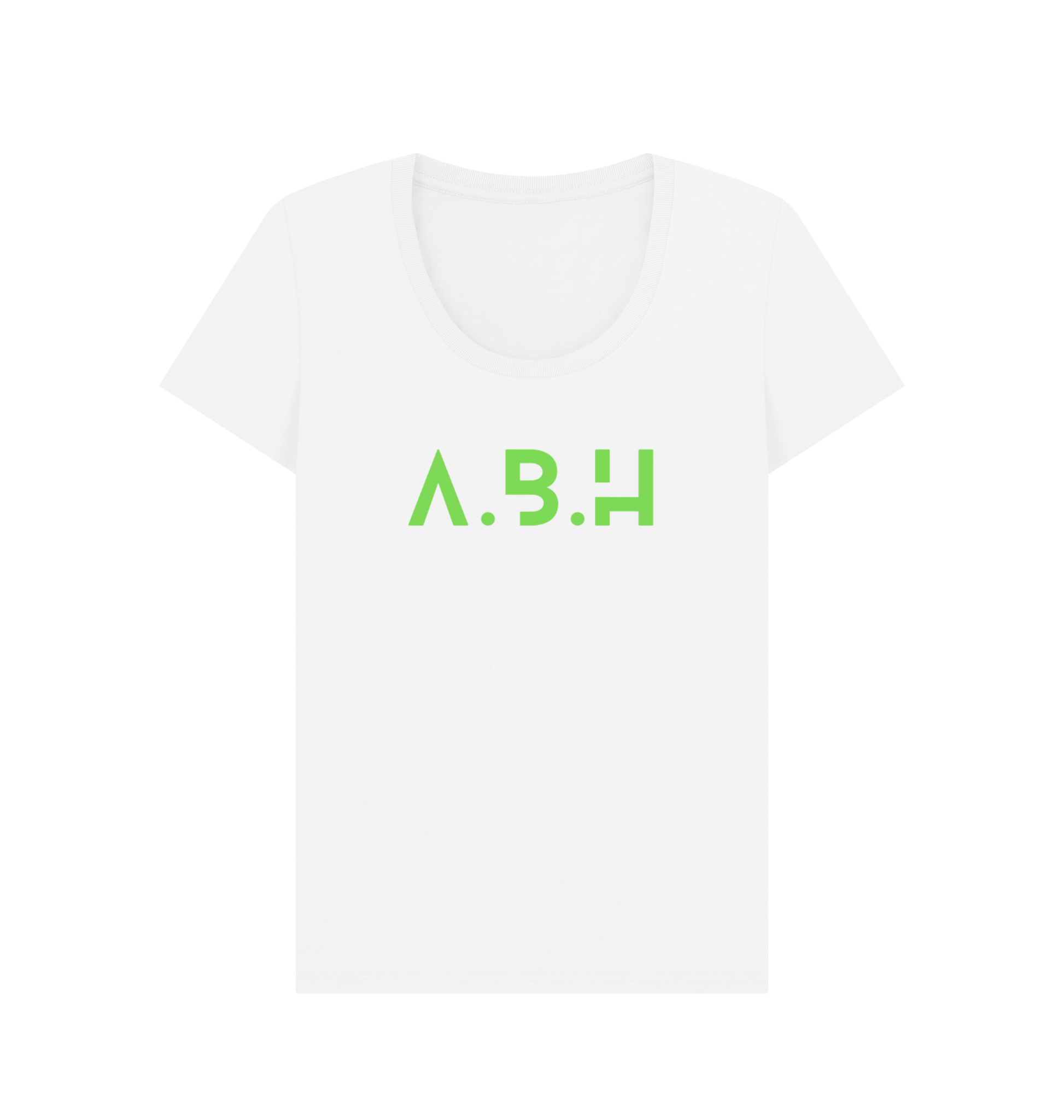 White Printed T-shirt Front