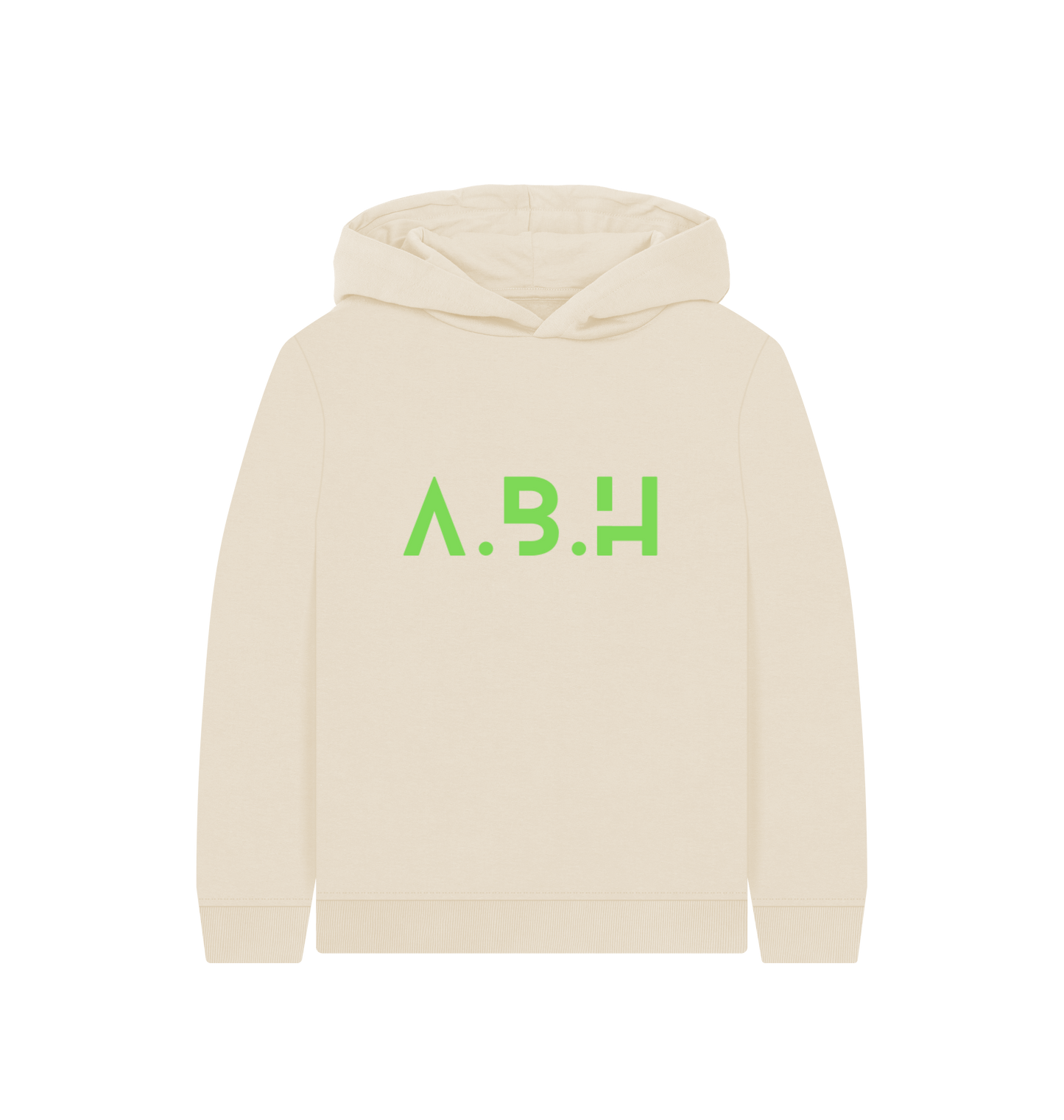 Oat Printed Kids Hoodie Front