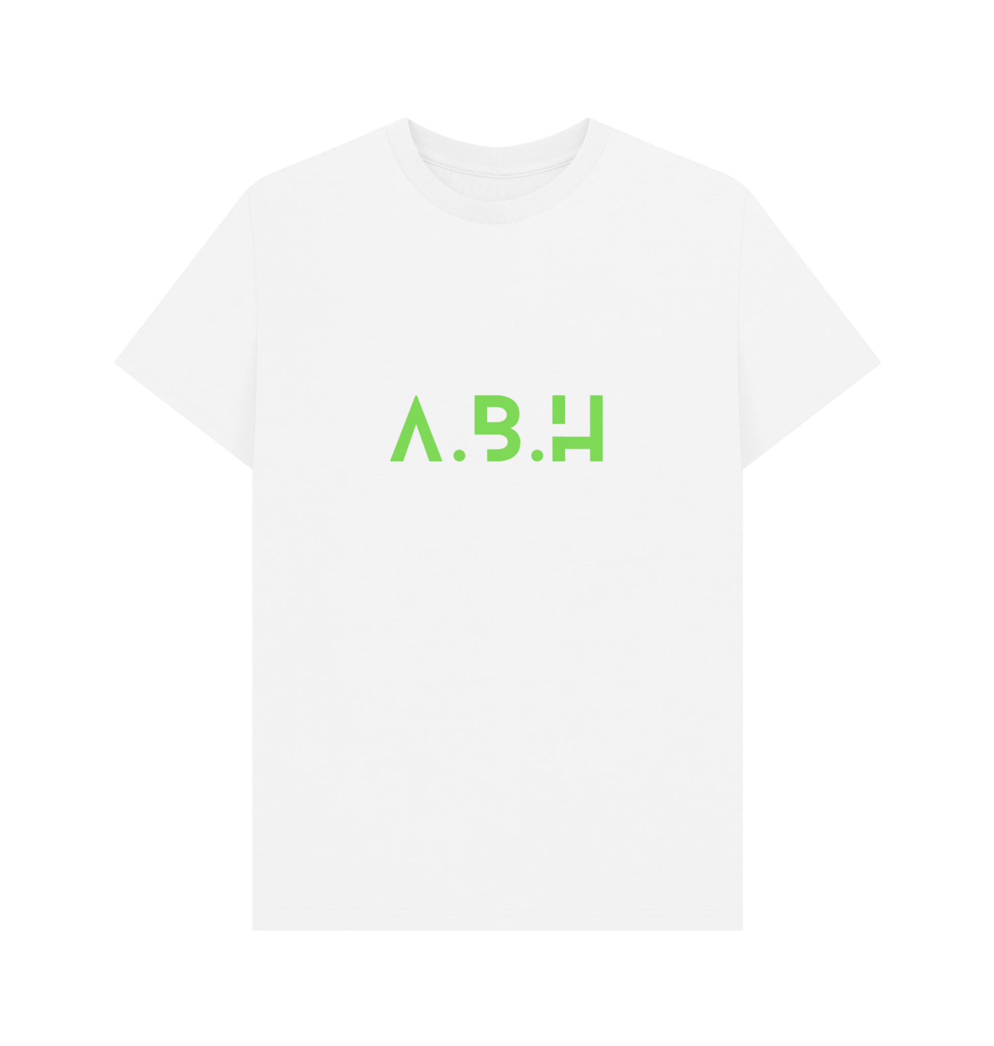 White Printed T-shirt Front